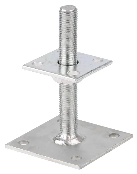 \\SW-AG\AllgeierSchoedel\Bilder Onlineshop\Alberts Pfostenkappen, Flechtzaunhalter, Pfostenanker, Einschlagh&uuml;lse\Pfostentr&auml;ger\I Pfostentr&auml;ger h&ouml;henverstellbar 30 bis 150 mm 218102.jpg
