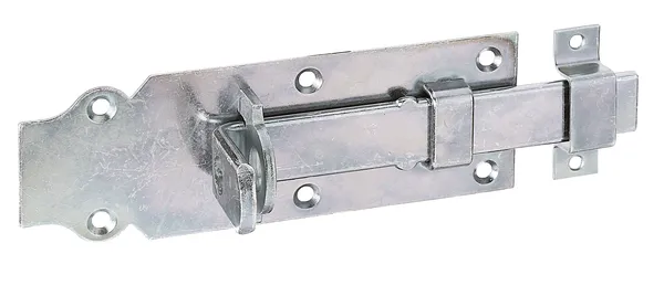 \\SW-AG\AllgeierSchoedel\Bilder Onlineshop\Alberts Pfostenkappen, Flechtzaunhalter, Pfostenanker, Einschlagh&uuml;lse\Schlossriegel\Schlossriegel mit flachen Griff vz 116781.jpg