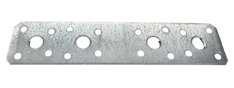 \\SW-AG\AllgeierSchoedel\Bilder Onlineshop\Alberts Pfostenkappen, Flechtzaunhalter, Pfostenanker, Einschlagh&uuml;lse\Lochplatten\Lochplatte_180x40.jpg