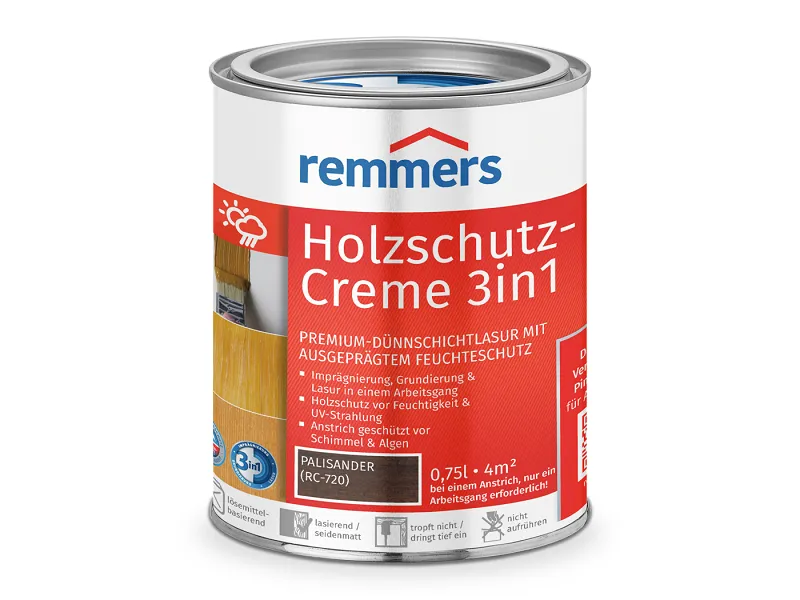 remmers Holzschutz-Creme 3in1, 2,5 l