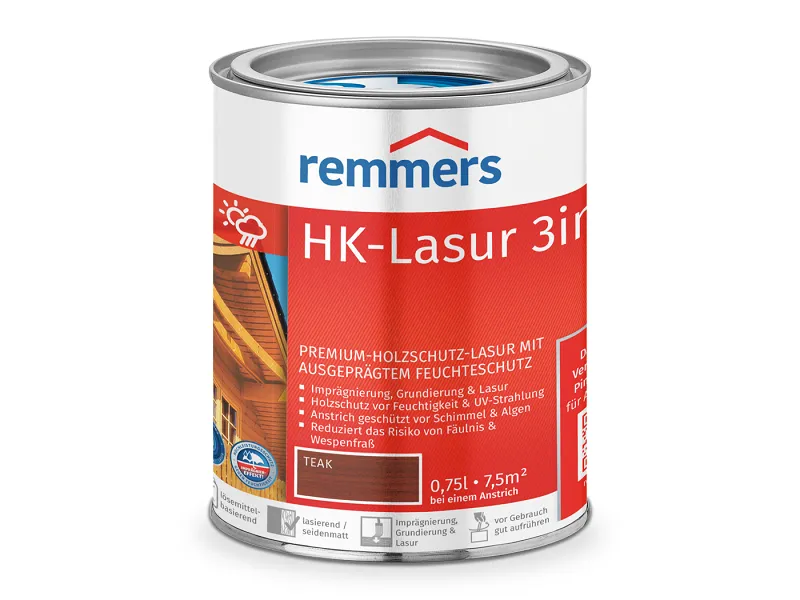 HK-Lasur  3in1 (plus)  Teak 10 Liter