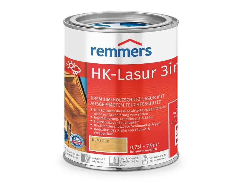 HK-Lasur  3in1 (plus)  Hemlock 2,5 Liter