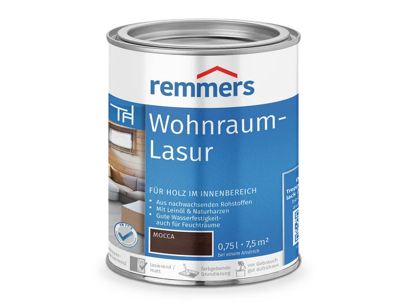 Wohnraum-Lasur Mocca 2,5 L