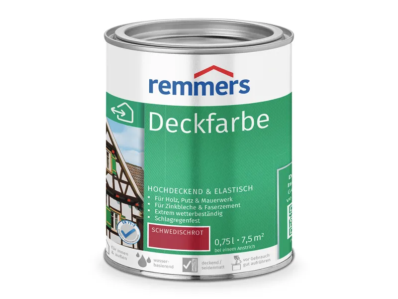 remmers Deckfarbe schwedischrot