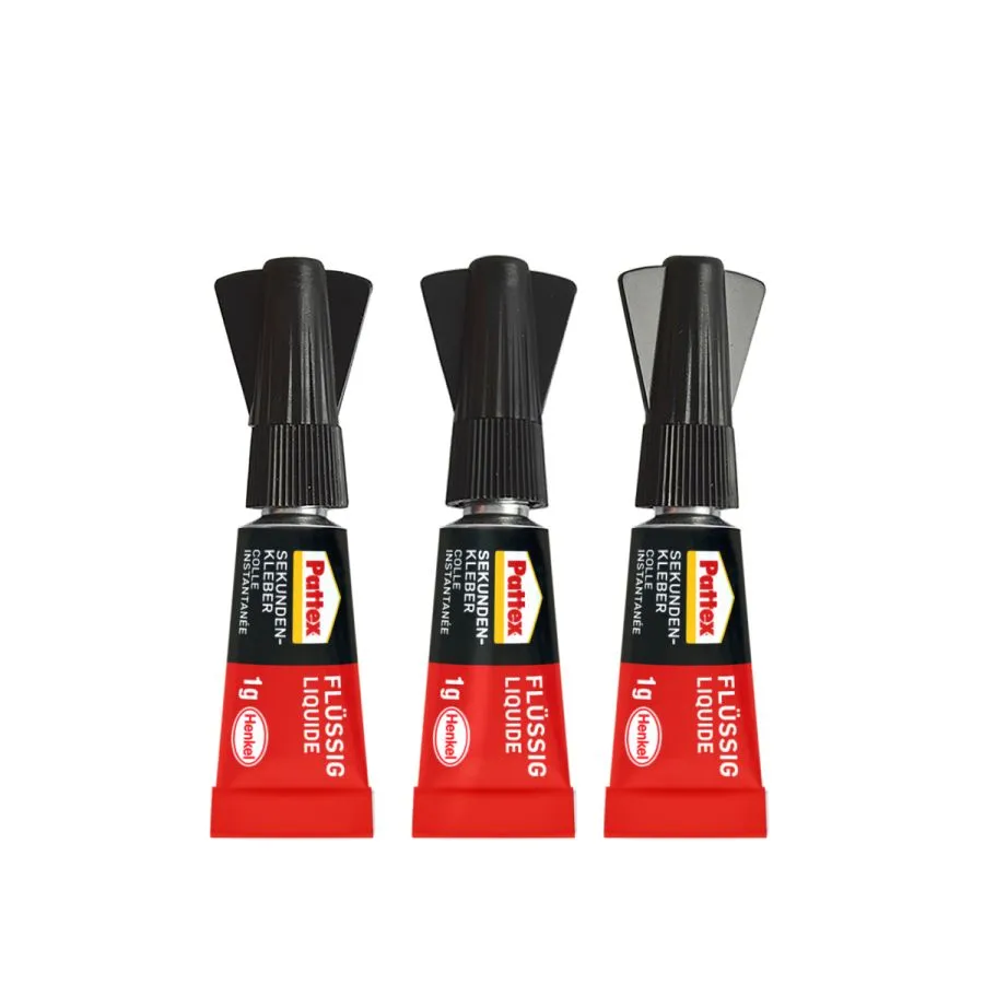 Pattex Sekundenkleber Mini Trio 3x1gr