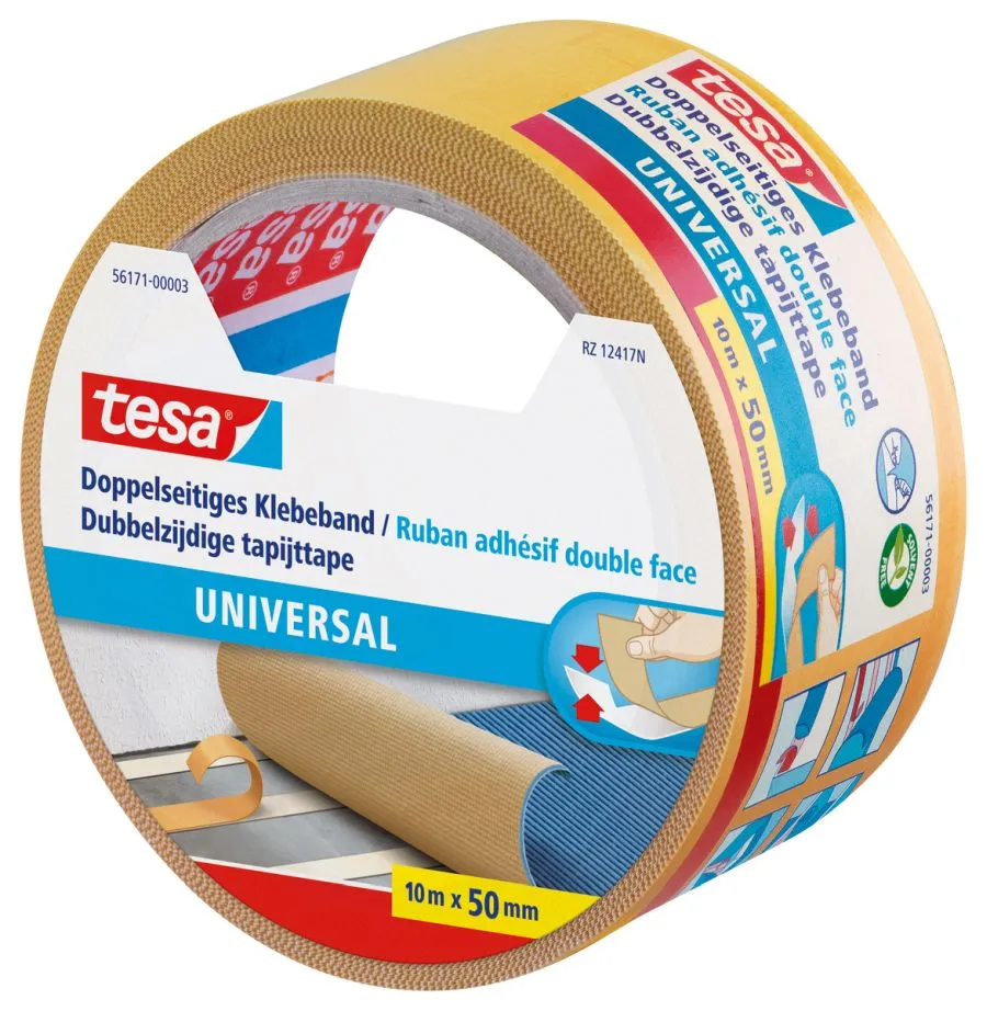 Tesa Doppelseitiges Klebeband 10x50 mm