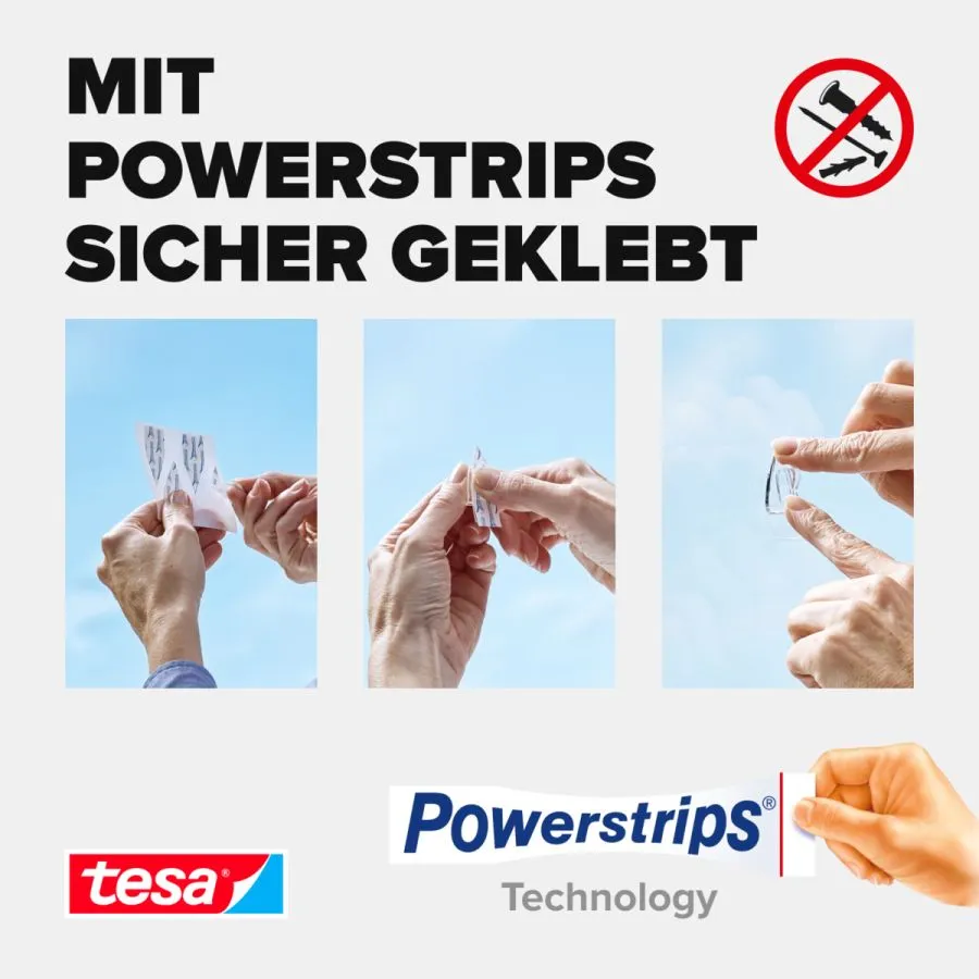 Tesa Deko-Haken transp. Powerstrip