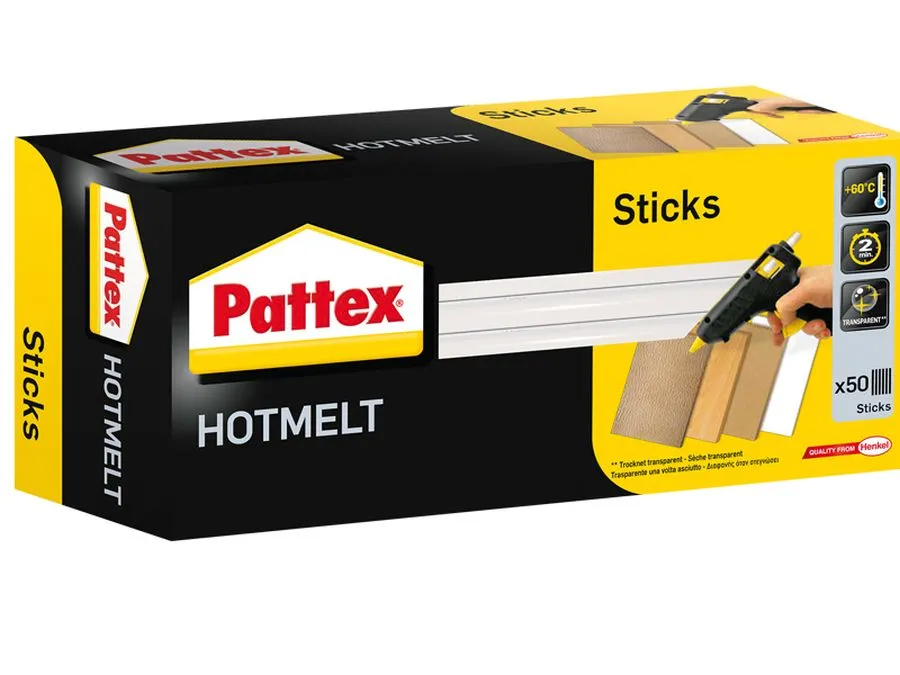 Pattex Hot Stick Patronen transp. 1kg