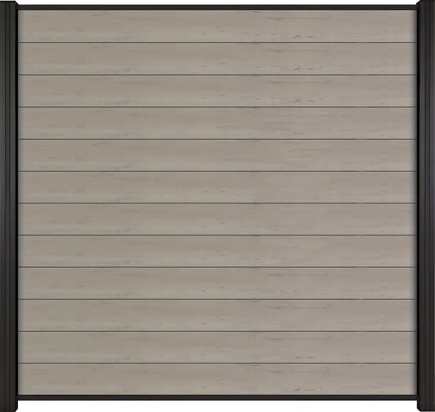WPC-Flexi Fence Turino Bicolor Wei&szlig;