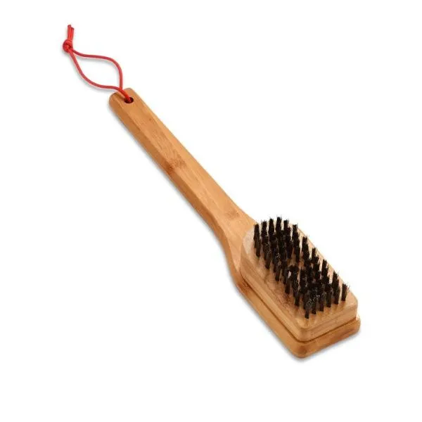 Grillb&uuml;rste mit Bambusholzgriff 30 cm