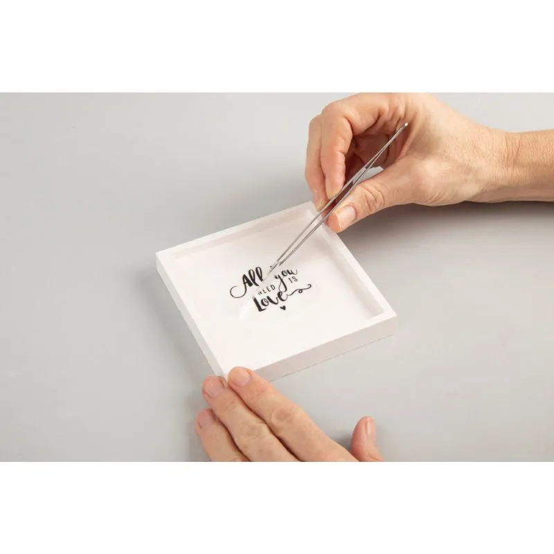 Transfer Rub on 3D Words