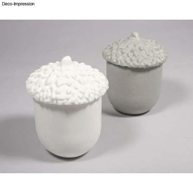Silikongie&szlig;form 3D Eichelnuss Dose