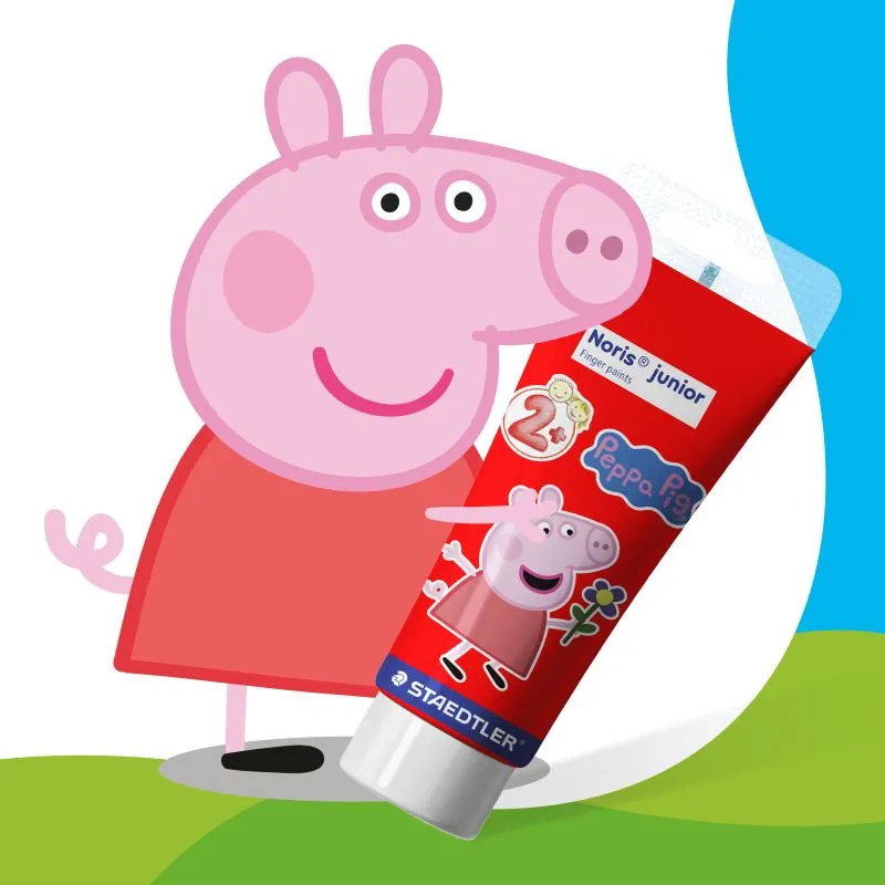 NorisJunior PeppaPig Fingermalfarbe