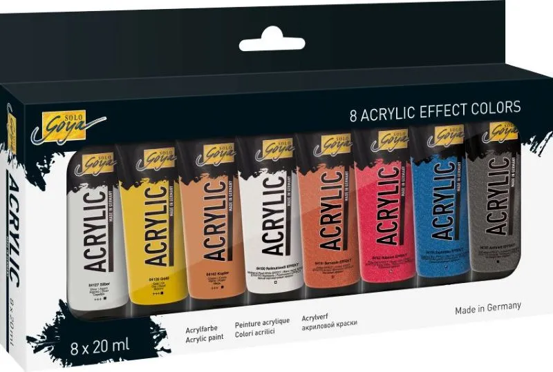 Solo Goya Acrylic - Set Effect Colors