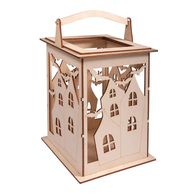 Holz Laterne Fledermaus FSC Mix Credit