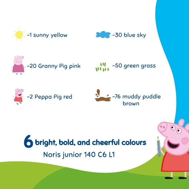 NorisJunior PeppaPig 3in1 Kindermalstift