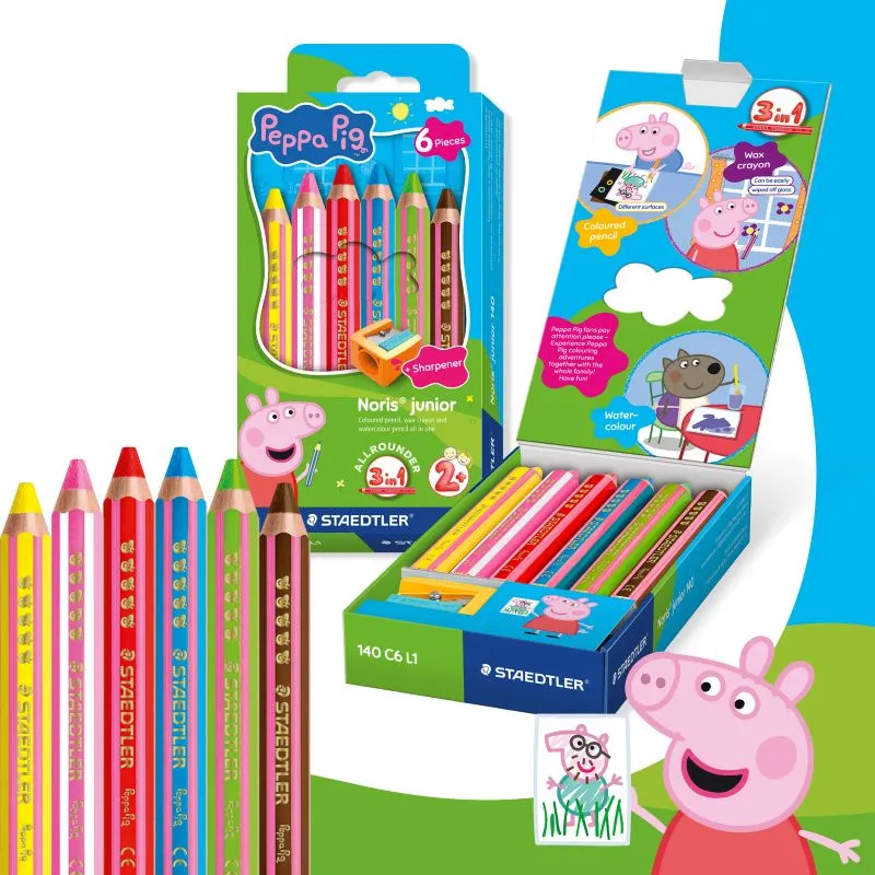 NorisJunior PeppaPig 3in1 Kindermalstift