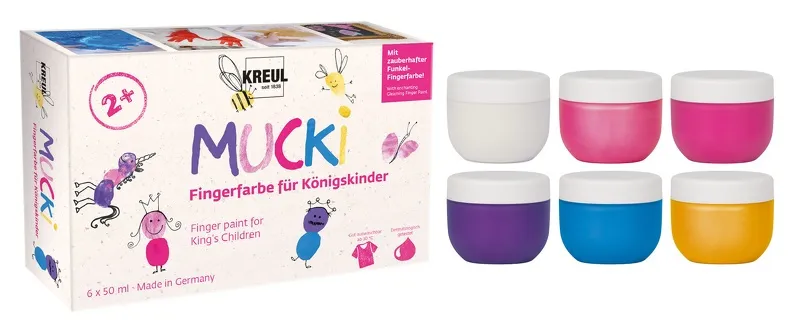 Fingerfarbe f&uuml;r K&ouml;nigskinder