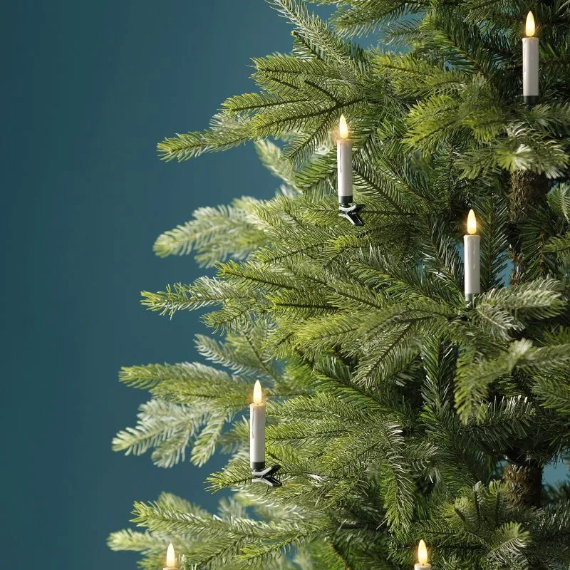 10 LED Kerzen Baumbeleuchtung