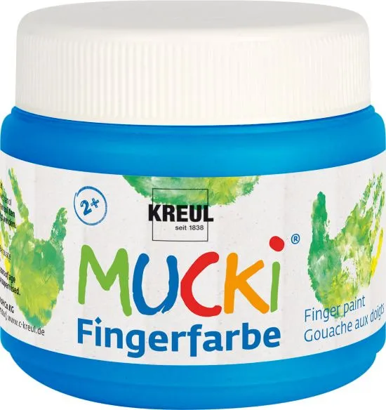 MUCKI Fingerfarbe Blau