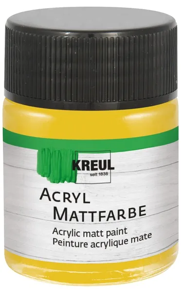 Acryl Mattfarbe Gold