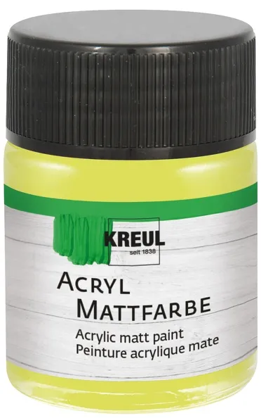 Acryl Mattfarbe Lemon