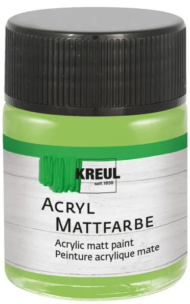 Acryl Mattfarbe Maigr&uuml;n