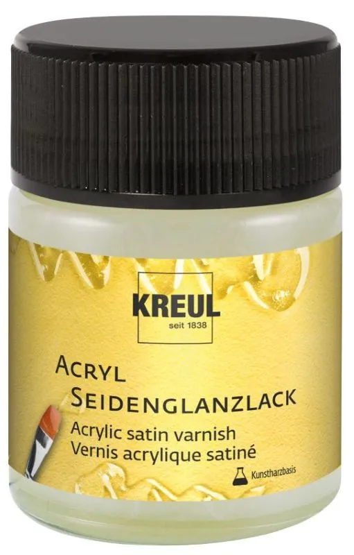 Acryl - Seidengl.lack auf Kunstharzbasis