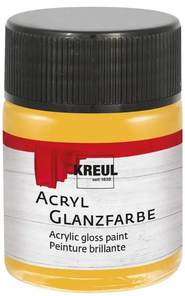 Acryl Glanzfarbe Gold