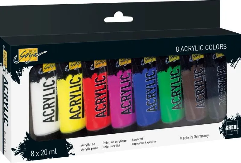 Solo Goya Acrylic - Set Colors