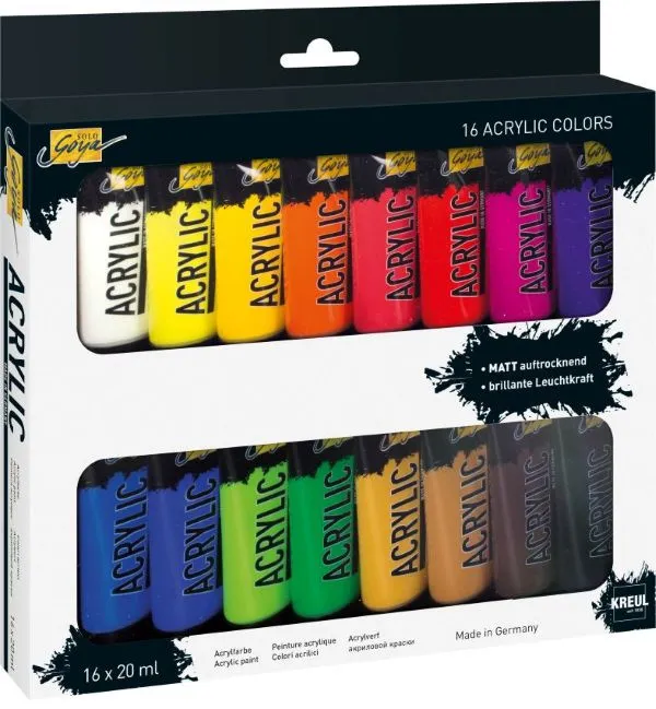 Solo Goya Acrylic - Set Colors
