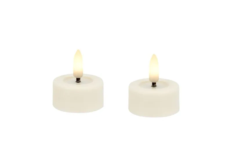 Candela Lights LED -Teelicht Basic cream