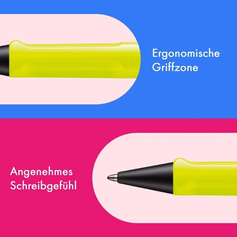 LAMY safari Kugelschreiber neonyellow