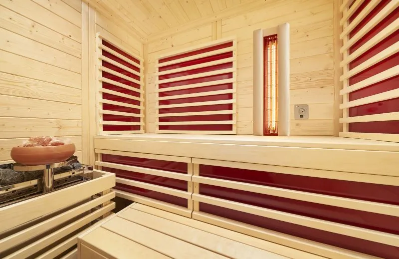 TPI Blockbohlen-Sauna "Urban Komplete"