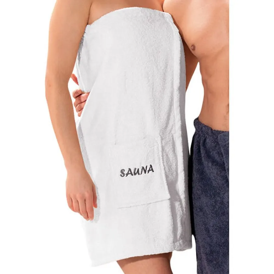 Saunakilt wei&szlig; Damen