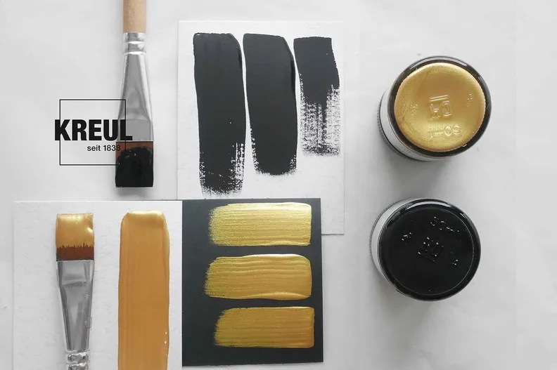 Acryl Metallicfarbe