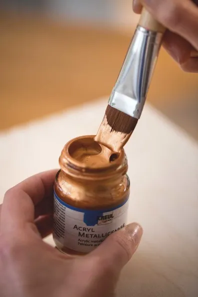 Acryl Metallicfarbe